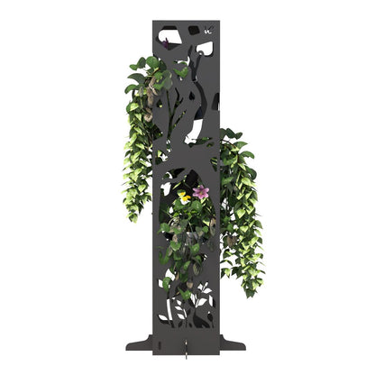 Modern Metal Planter Plant Stand Indoor Outdoor ShelfPlanter Display Shelving Unit for Patio Garden Corner Balcony Living 