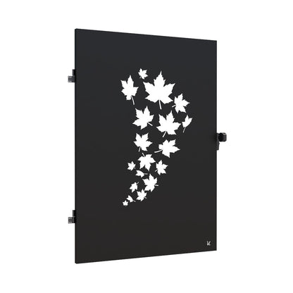 Pedestrian Garden Metal Gate Door laser cut decorative maple canadian pride 