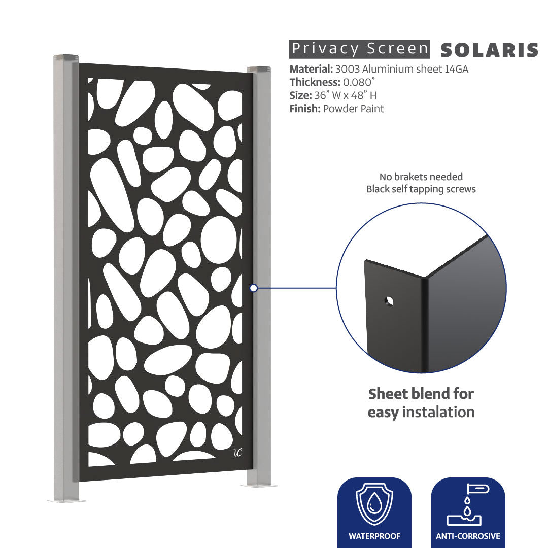 SOLARIS - Metal Privacy Screen