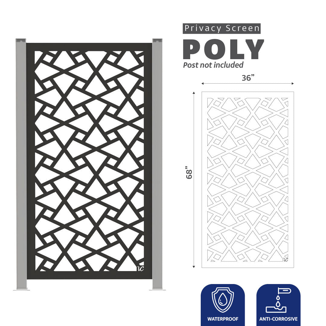 POLY -Metal Privacy Screen