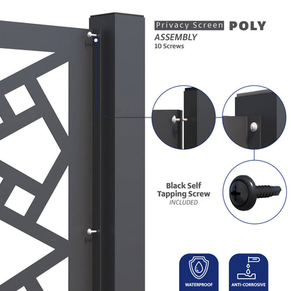 POLY -Metal Privacy Screen