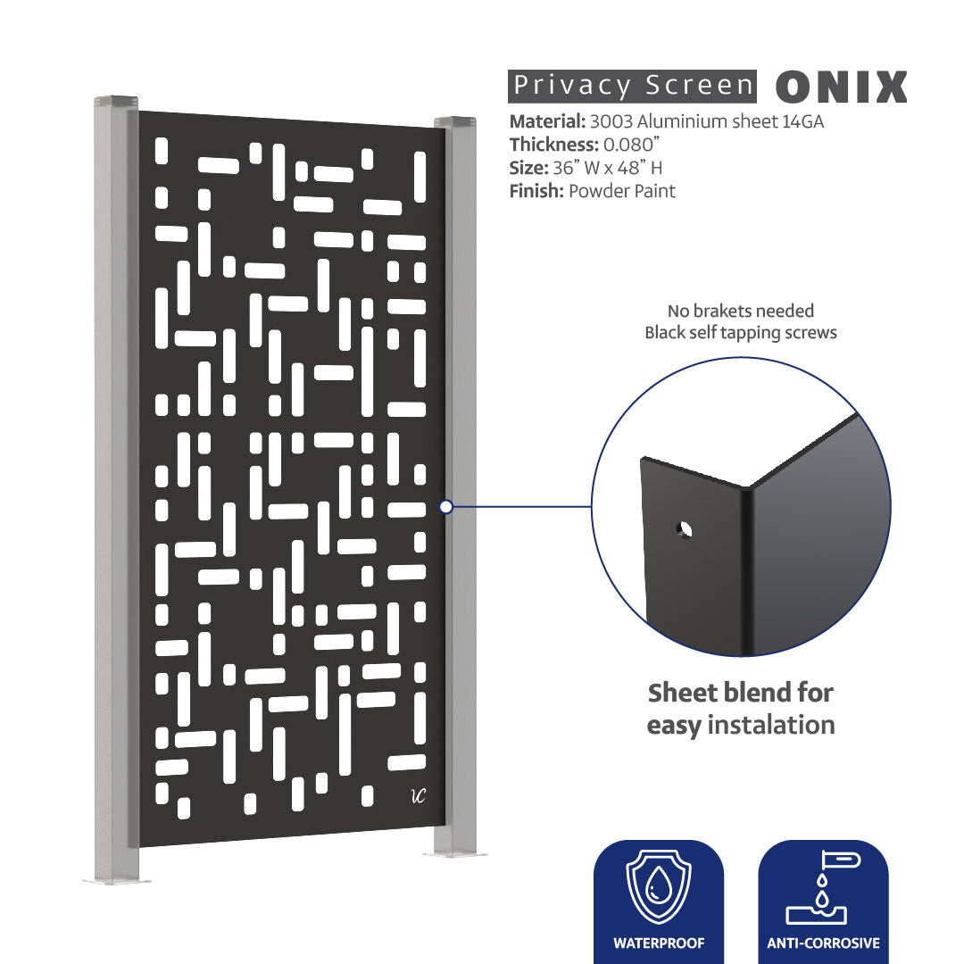 ONIX - Metal Privacy Screen