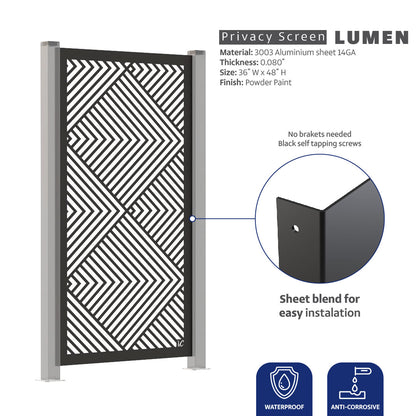 LUMEN - Metal Privacy Screen