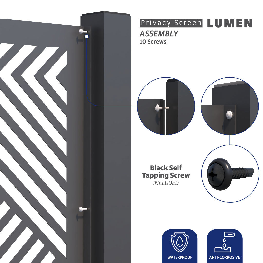 LUMEN - Metal Privacy Screen