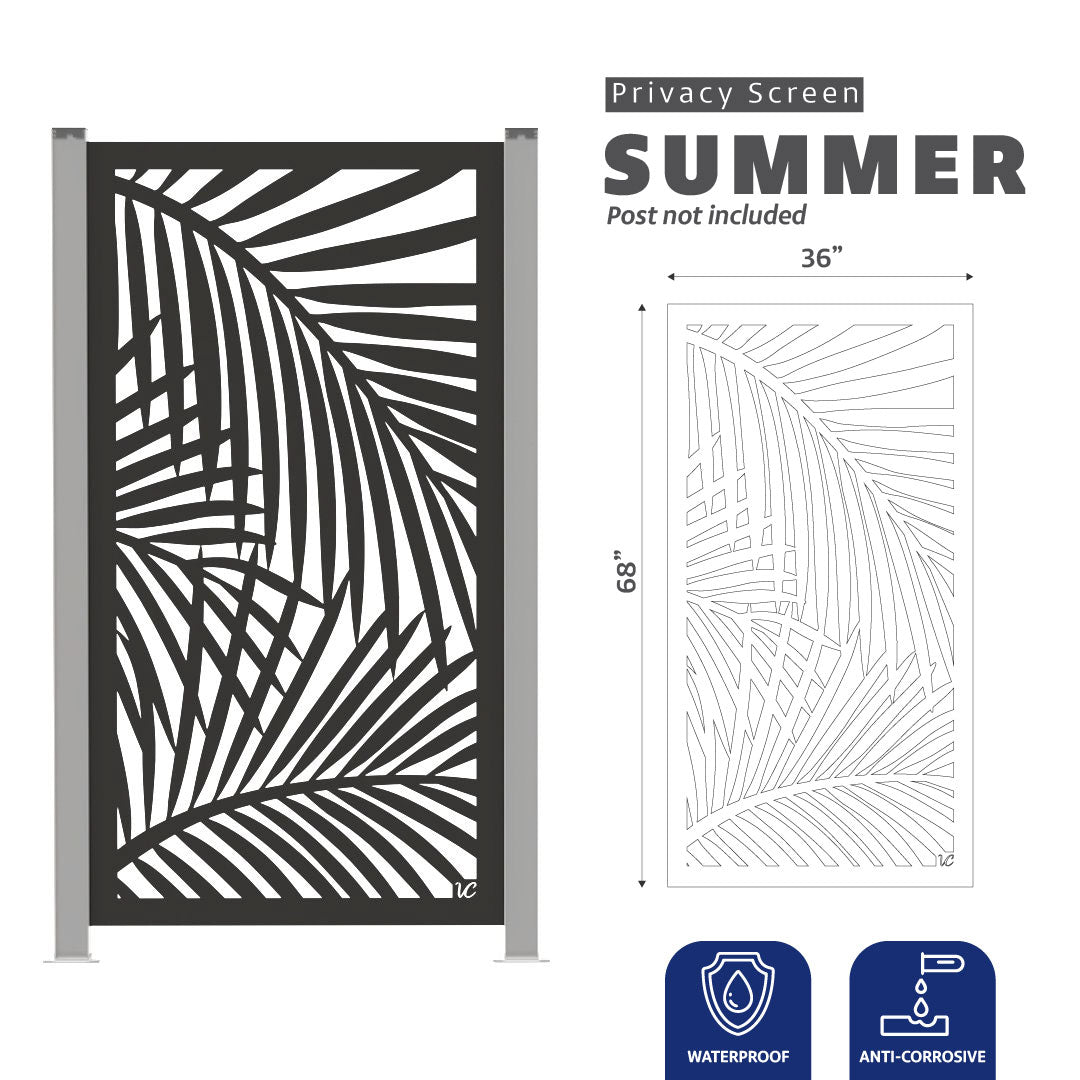 SUMMER - Metal Privacy Screen