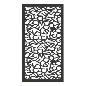 Letters Privacy Screen